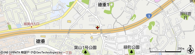 ＨｏｎｄａＣａｒｓ北九州宗像店周辺の地図