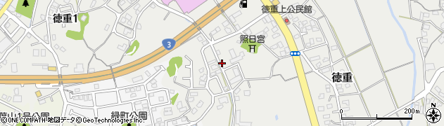 福岡県宗像市徳重541周辺の地図