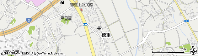 福岡県宗像市徳重205-1周辺の地図