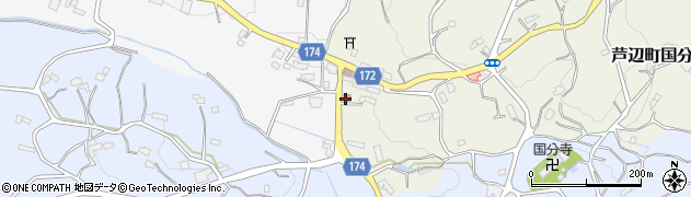壱岐警察署那賀警察官駐在所周辺の地図