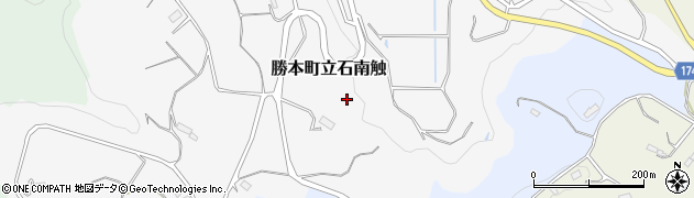 長崎県壱岐市勝本町立石南触周辺の地図