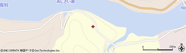 徳島県那賀町（那賀郡）鉢（久保）周辺の地図