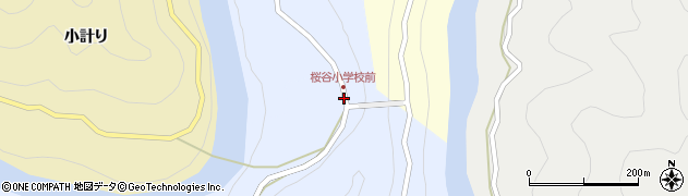 徳島県那賀郡那賀町水崎水崎原周辺の地図