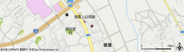 福岡県宗像市徳重170周辺の地図