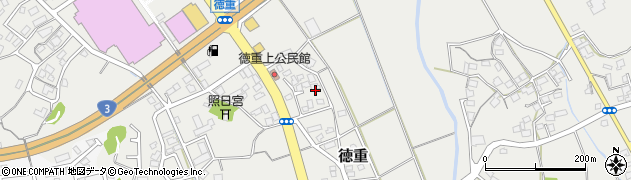 福岡県宗像市徳重171周辺の地図