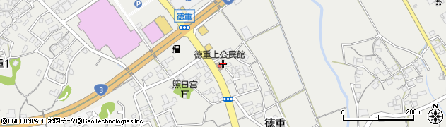 福岡県宗像市徳重168周辺の地図