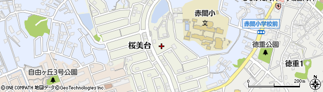 桜美台中央公園周辺の地図