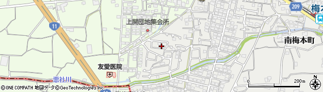 愛媛県松山市南梅本町1090周辺の地図