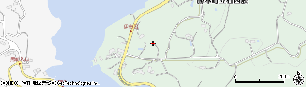 長崎県壱岐市勝本町立石西触637周辺の地図