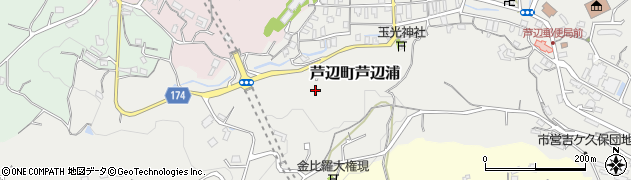 長崎県壱岐市芦辺町芦辺浦974周辺の地図