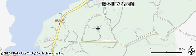 長崎県壱岐市勝本町立石西触586周辺の地図