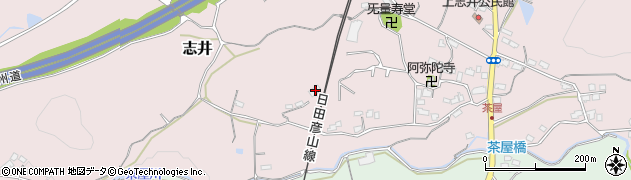 福岡県北九州市小倉南区志井806周辺の地図