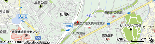 東郷地区コミュニティ・センター周辺の地図