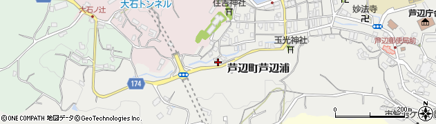 長崎県壱岐市芦辺町芦辺浦155周辺の地図