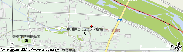 愛媛県松前町（伊予郡）中川原周辺の地図