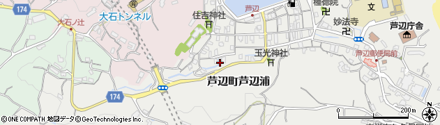 長崎県壱岐市芦辺町芦辺浦169周辺の地図