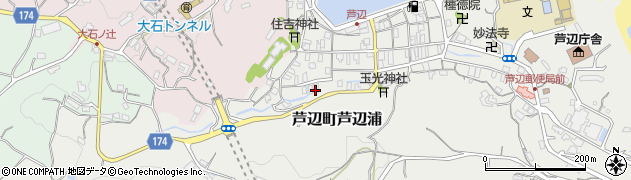 長崎県壱岐市芦辺町芦辺浦171周辺の地図