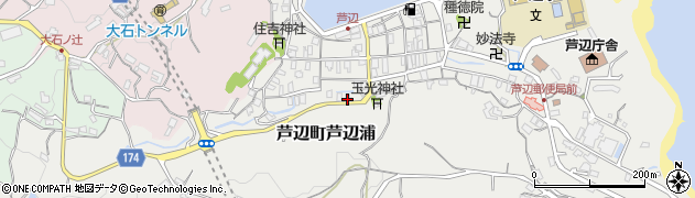 長崎県壱岐市芦辺町芦辺浦187周辺の地図