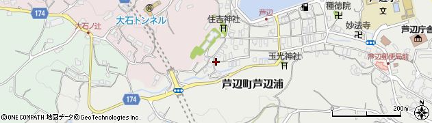 長崎県壱岐市芦辺町芦辺浦159周辺の地図