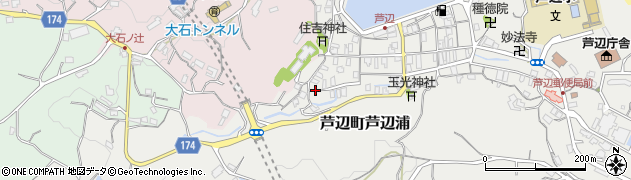 長崎県壱岐市芦辺町芦辺浦161周辺の地図
