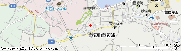 長崎県壱岐市芦辺町芦辺浦163周辺の地図