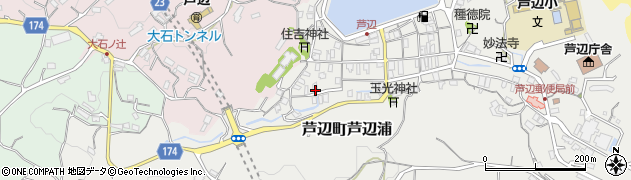 長崎県壱岐市芦辺町芦辺浦165周辺の地図