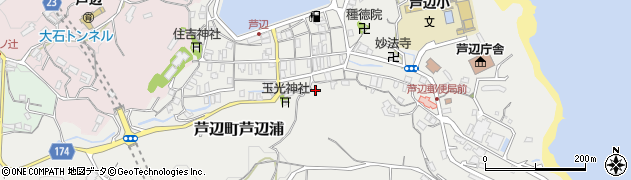 長崎県壱岐市芦辺町芦辺浦206周辺の地図