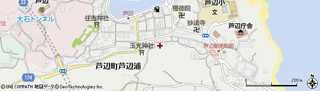 長崎県壱岐市芦辺町芦辺浦207周辺の地図
