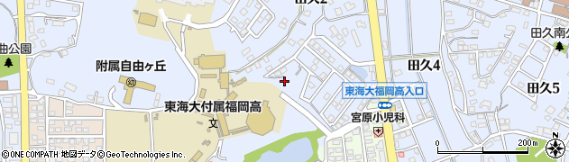 田久松ヶ浦公園周辺の地図