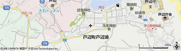 長崎県壱岐市芦辺町芦辺浦113周辺の地図