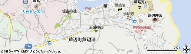 長崎県壱岐市芦辺町芦辺浦197周辺の地図