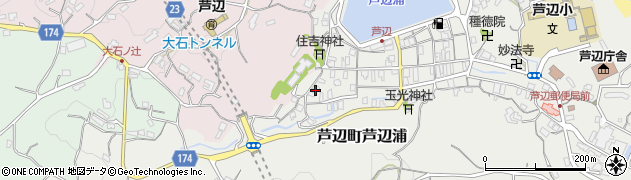 長崎県壱岐市芦辺町芦辺浦124周辺の地図