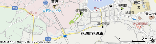 長崎県壱岐市芦辺町芦辺浦125周辺の地図