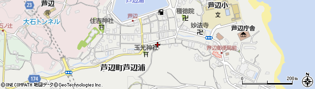 長崎県壱岐市芦辺町芦辺浦205周辺の地図