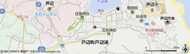 長崎県壱岐市芦辺町芦辺浦105周辺の地図