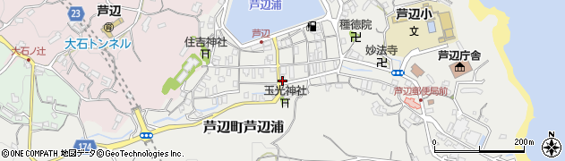 長崎県壱岐市芦辺町芦辺浦296周辺の地図