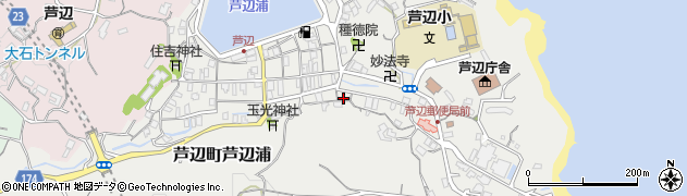長崎県壱岐市芦辺町芦辺浦223周辺の地図