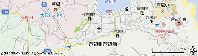 長崎県壱岐市芦辺町芦辺浦108周辺の地図