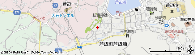 長崎県壱岐市芦辺町芦辺浦121周辺の地図