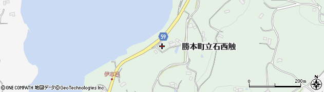 長崎県壱岐市勝本町立石西触489周辺の地図