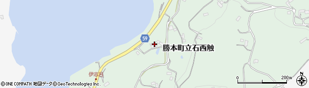 長崎県壱岐市勝本町立石西触484周辺の地図