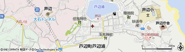 長崎県壱岐市芦辺町芦辺浦72周辺の地図