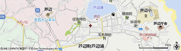 長崎県壱岐市芦辺町芦辺浦69周辺の地図