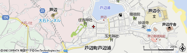 長崎県壱岐市芦辺町芦辺浦65周辺の地図