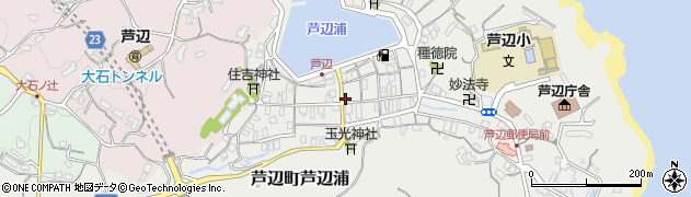 長崎県壱岐市芦辺町芦辺浦301周辺の地図