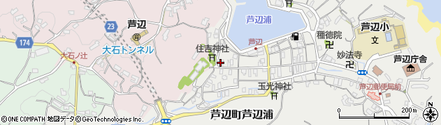 長崎県壱岐市芦辺町芦辺浦46周辺の地図