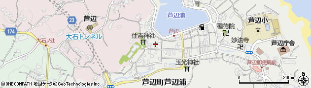 長崎県壱岐市芦辺町芦辺浦58周辺の地図