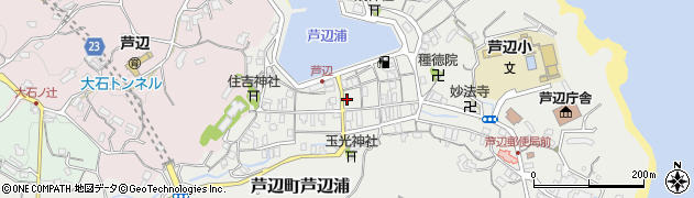 長崎県壱岐市芦辺町芦辺浦302周辺の地図