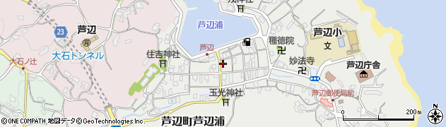 長崎県壱岐市芦辺町芦辺浦303周辺の地図