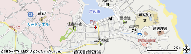 長崎県壱岐市芦辺町芦辺浦83周辺の地図